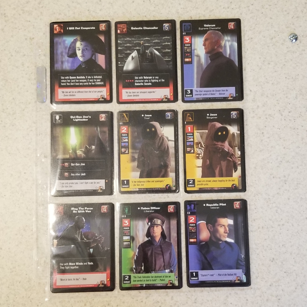 Start Wars Cards